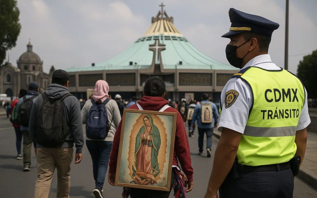 Atención: Calles Cerradas por Peregrinaciones a la Basílica de Guadalupe en CDMX