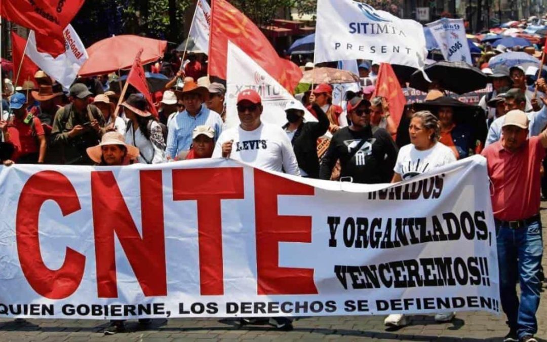 CNTE y SNTE Confirman la Última Marcha del 2025: Fechas y Lugares Clave