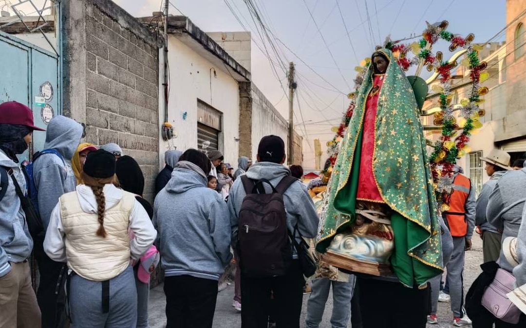 Peregrinación a la Basílica de Guadalupe: Peregrinos de Xonacatepec inician su travesía con fe y devoción