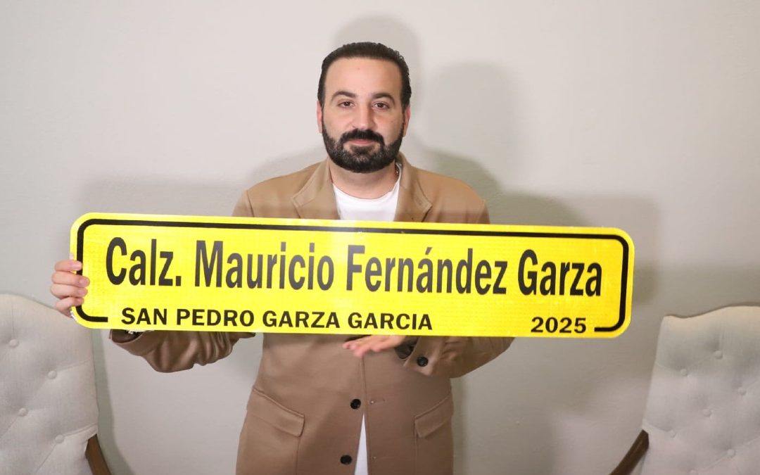 La Calzada San Pedro se renombra en honor a Mauricio Fernández Garza